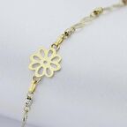 Altın Çiçek Dorika Bileklik