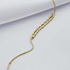 Küp Altın Dorika Bileklik