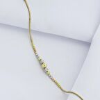 Altın Süzülen Dorika Bileklik