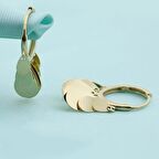 Damla Sallantılı Altın Shakira Küpe