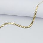 Altın Çiçek Bileklik