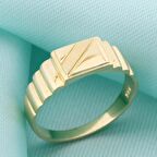 14 Ayar Altın Erkek Yüzük