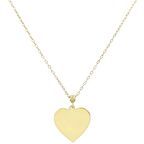 14 Ayar Altın Kalp Kolye