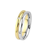 Kadın Pırlanta Tasarım Alyans -Nişan Yüzüğü