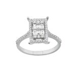 Baget Pırlanta Tasarım Yüzük