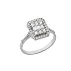 Baget Pırlanta Tasarım Yüzük