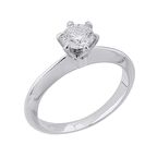 0.45 Karat D vs2 GIA Sertifikalı Pırlanta Tektaş Yüzük