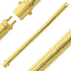 22K Altın Balık Sırtı Bileklik