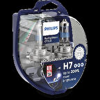 Unıversal Ampul-(x2) 12v H7 55w+ %200 Fazla İşik   Racıngvısıon Gt200 - Philips-12972rgts2