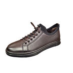 KOMCERO 3Y0461 STREÇLİ DERİ HAFİF ERKEK SNEAKERS AYAKKABI