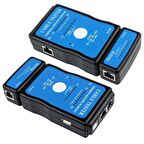 Powermaster USB-RJ11-RJ45-CAT5-CAT6 Kablo Test Cihazı