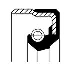 Man Truck (01020679b) Yag Kecesi. Poyra B1bafvı1ud5x1 100.0x 130.0x 12.0 Fkm Man - Corteco 82020679