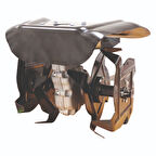 Veta VT01117 28mm 9diş 2x2 27cm Motorlu Tırpan Çapalama Aparatı