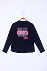 Toontoy Kız Çocuk Ballet Club Baskılı Sweatshirt 