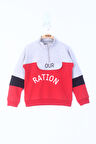 Toontoy Erkek Çocuk Ration Baskılı Sweatshirt