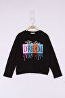 Toontoy Kız Çocuk Dream Baskılı Tişört