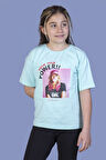 Toontoy Kız Çocuk Power Baskılı Tişört
