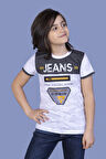 Toontoy Erkek Çocuk Jeans Baskı Tişört