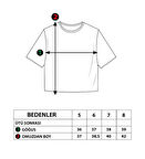 Toontoy Kız Çocuk Dijital Baskılı Tişört