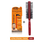 Fontenay Saç Şekillendirici Pudra Toz Wax Ultra Strong Turuncu 20gr + Profesyonel Saç Fırçası 1016 2'li Set