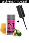 Fontenay Hair Wax Stick 75gr For Kids + Profesyonel Topuz Krepe Şiş Tarak 3043 2'Li Set