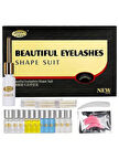 Fontenay Güzel Kirpik Perma Seti, Profesyonel Kirpik Kaldırma&Perma Set Beautiful Eyelash ShapeSuit