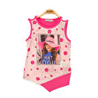 Toontoy Kız Çocuk Atlet Hat Vogue Baskılı