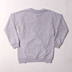 Toontoy Kız Çocuk Sweatshirt Renkli Angel Nakışlı