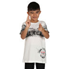 Toontoy  Erkek Çocuk T-Shirt Black Baskılı 