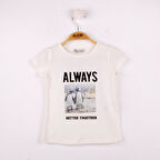 Toontoy  Kız Çocuk T-Shirt Always Baskı