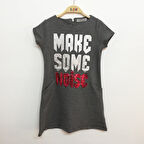 Kız Çocuk Varak Pullu Elbise