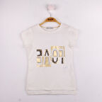 Kız Çocuk Love Baskılı Tişört