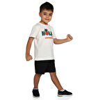 Toontoy Erkek Çocuk Hollo Baskılı Şortlu Takım