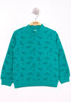 Toontoy Erkek Çocuk Dinazor Baskılı Sweatshirt