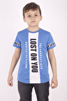 Toontoy Erkek Çocuk Yazı Baskılı Tişört