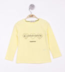 Toontoy Kız Çocuk Surprise Kalp Nakışlı Tişört