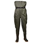 Hunthink Haki Taslan Tulum Çizme - 42