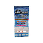 Kurt Çapari 10 Numara 5 İğneli UV Turuncu Simli 0.25 Beden 0.15 Kısa Köstek