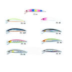 TURKO 70mm 3,8gr Kurşun Arkası Rapala Maket Balık - TY-01