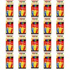 Fatih Kuruboya 6 Renk Yarım Boy 33006 20 Adet