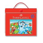 Faber-Castell Plastik Çantalı Tutuculu Pastel Boya 24 Renk