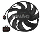 Vag Fan Motoru (kucuk Olan 300w 290mm) Transporter T5 1.9 Axa Axb Axc 03>09 - Swag 30940637