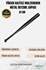 Üstün Tutuş Sağlayan Kırılmaz Ultra Dayanıklı Metal Süper Baseball Beyzbol Sopası 61 Cm