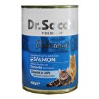Dr.Sacchi Somonlu Kedi Konservesi 400 Gr