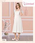 Limissi 1096 Sade Şık Hamile Lohusa Gecelik