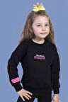 Toontoy Kız Çocuk Baskılı Sweatshirt