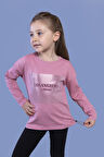 Toontoy Kız Çocuk Baskılı Tişört