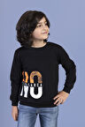 Toontoy Erkek Çocuk  Baskılı Sweatshirt