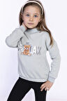 Toontoy Kız Çocuk Baskılı Sweatshirt