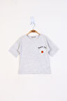 Toontoy Kız Çocuk Baskılı Tişört
